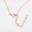 14K Gold Plated 925 Silver Dainty Dragonfly Zircon Necklace