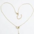 14K Gold Plated 925 Silver Sunray Butterfly Y-Necklace