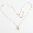 925 Sterling Silver Hummingbird Necklace - 14K Gold Plated Bird Jewelry