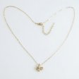 14K Gold Plated 925 Sterling Silver Dainty Double Butterfly Necklace