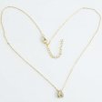 14K Gold Plated 925 Silver Initial A Letter Pendant Necklace