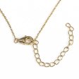 14K Gold Plated 925 Silver Geometric V-Shape Y-Necklace